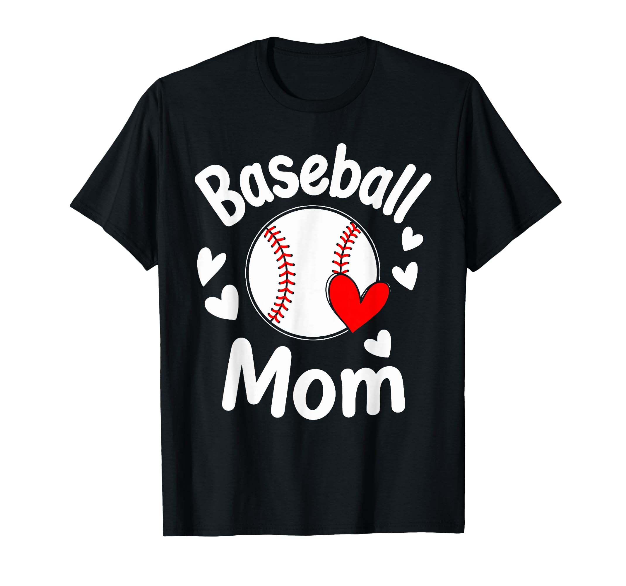Baseball Mom Baseball Mama Matching T-Shirt - Fun Novelty Design Men Women - T-Shirt, Sweatshirt, Hoodie