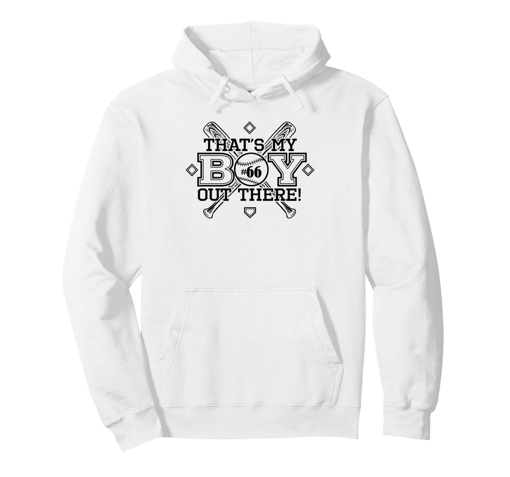 Baseball Mom Dad Thats My Proud Hoodie - Aesthetic Graphic for Adults - T-Shirt, Sweatshirt, Hoodie