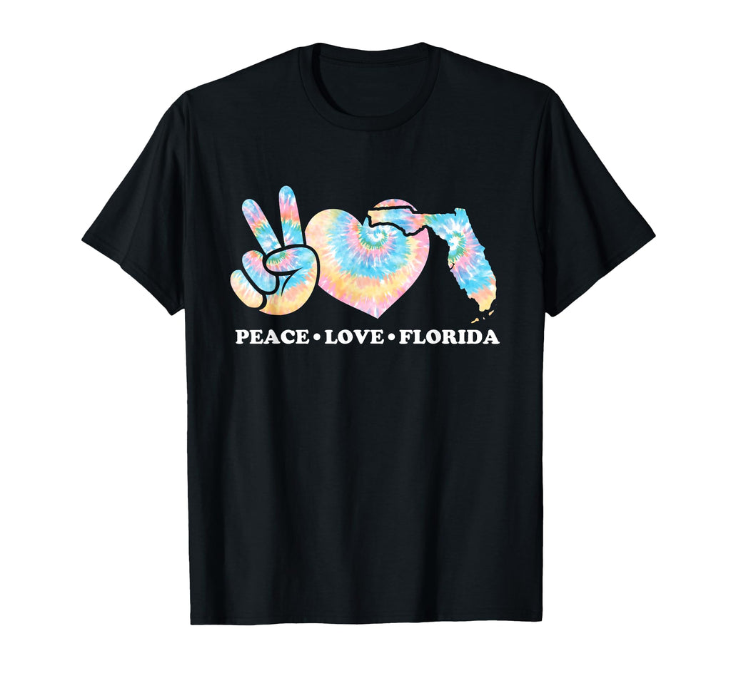 Tie Dye Florida Hippie Co Sweatshirt - Casual Everyday Wear Unisex - T-Shirt, Sweatshirt, Hoodie