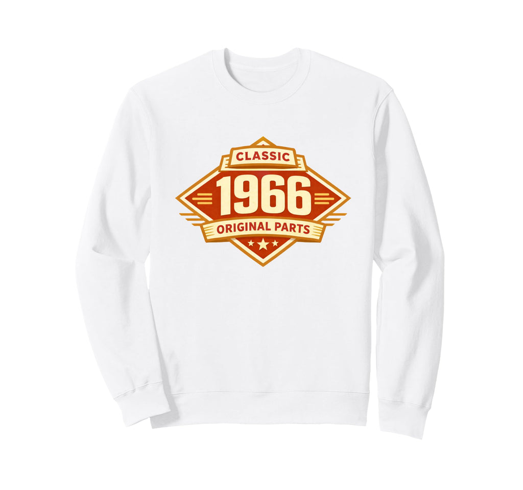 60Th Birthday 1966 Sunset Sweatshirt - Custom Art Print for Adults - T-Shirt, Sweatshirt, Hoodie