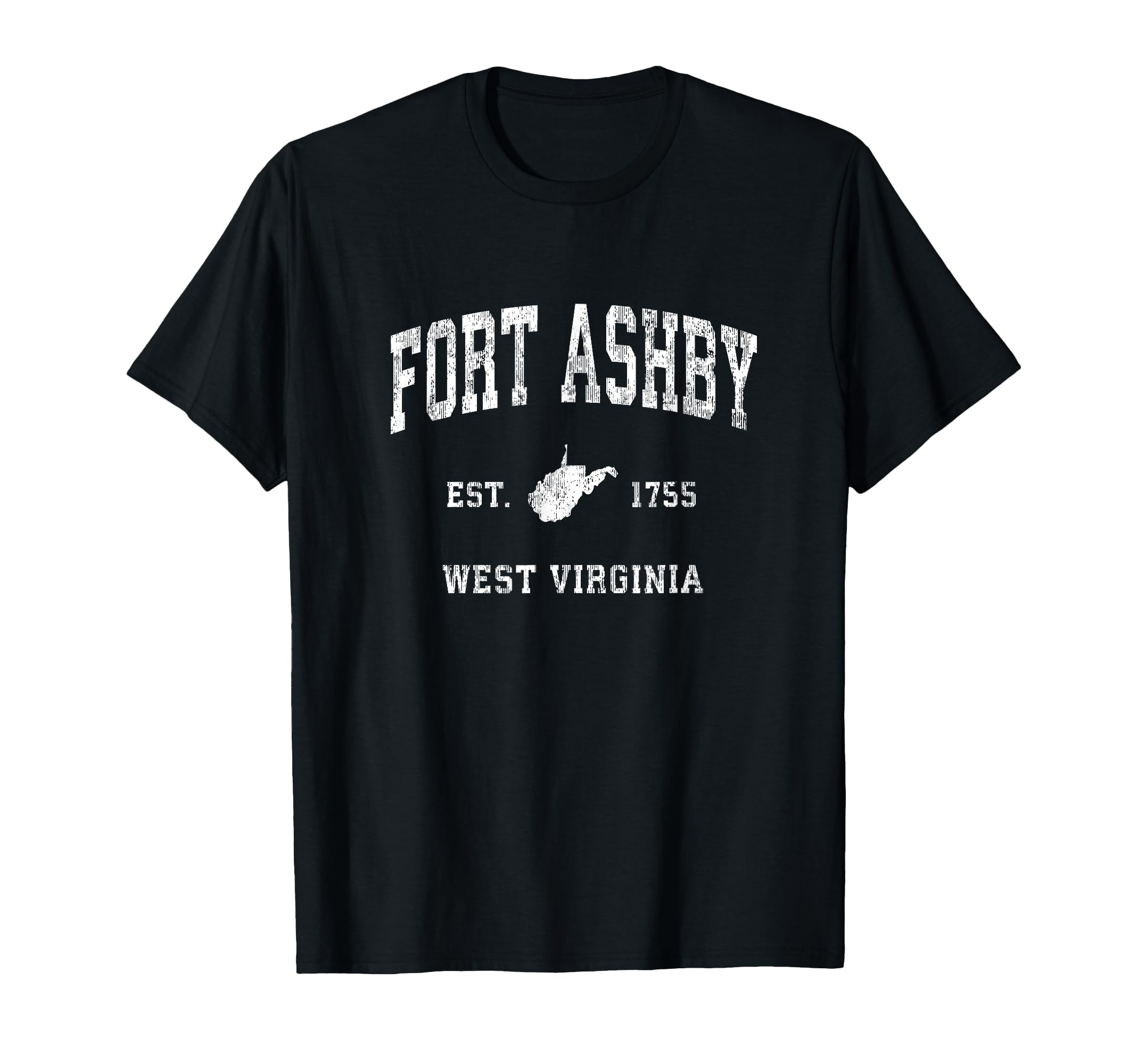 Fort Ashby West Virginia Wv Athletic T-Shirt - Aesthetic Graphic Men Women - T-Shirt, Sweatshirt, Hoodie