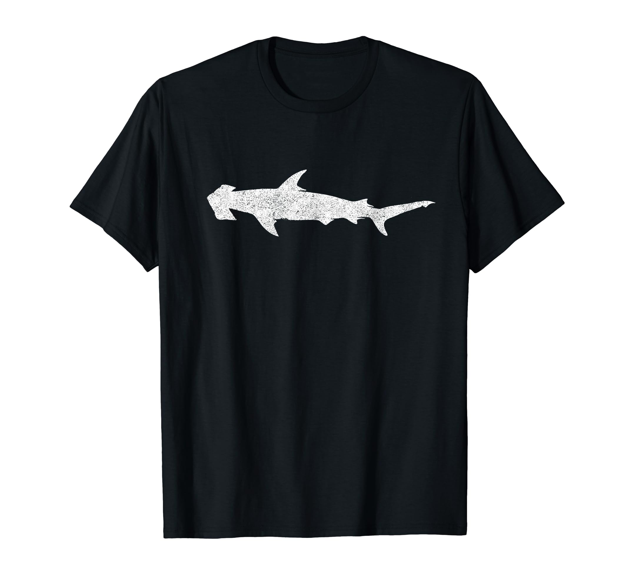 70S Distressed Throwback Shark T-Shirt - Graphic Print for Adults - T-Shirt, Sweatshirt, Hoodie