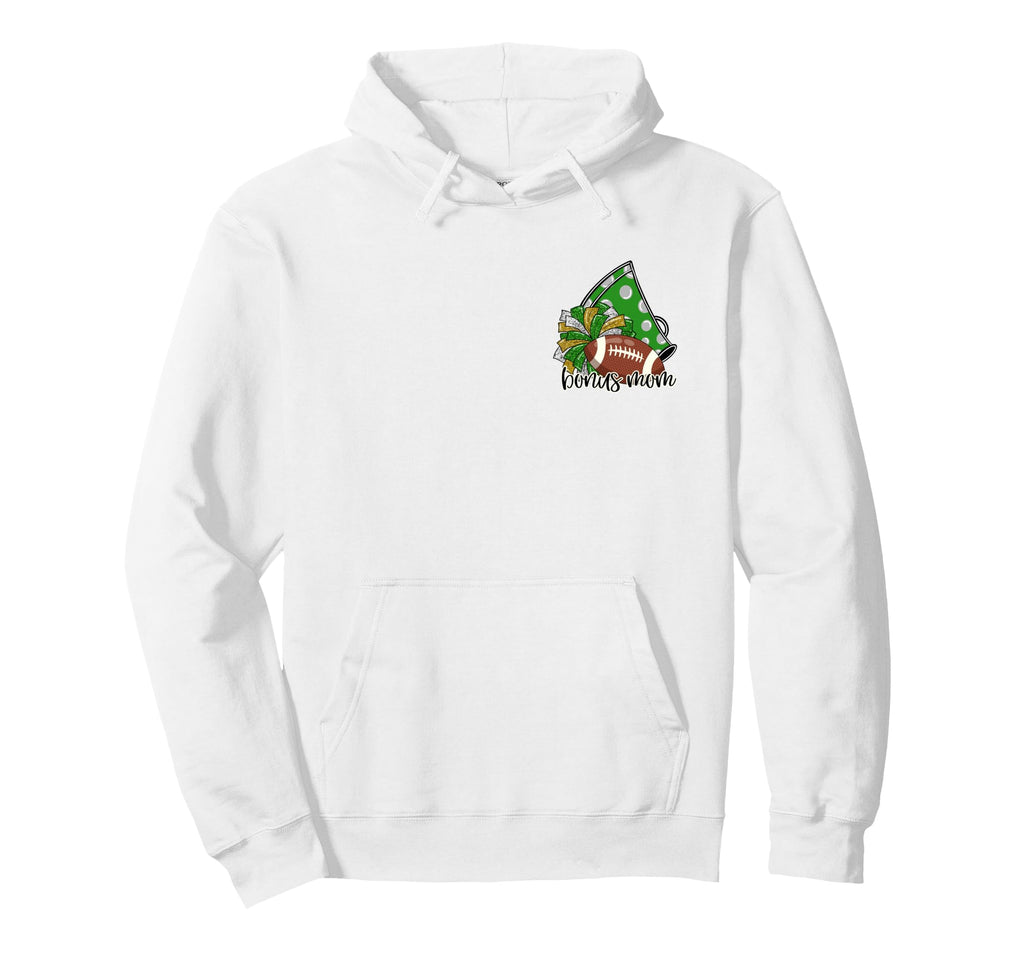 Cheerleader Bonus Mom Game Day Cheer Hoodie - Streetwear Style for Adults - T-Shirt, Sweatshirt, Hoodie
