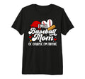Im Baseball Mom Baseball Player T-Shirt - Minimalist Print for Adults - T-Shirt, Sweatshirt, Hoodie