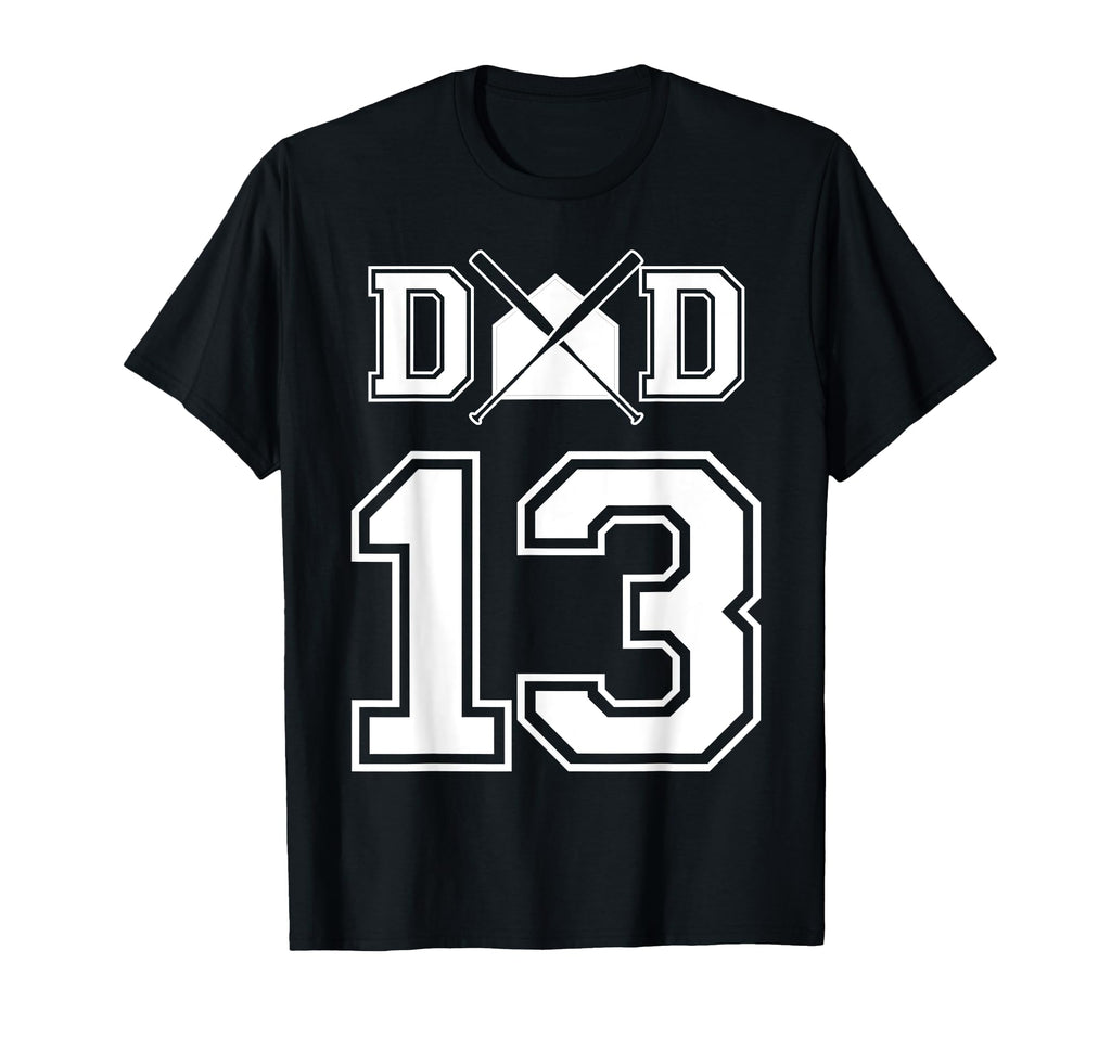 Number 13 Players Biggest Fan Baseball T-Shirt - Minimalist Print Unisex - T-Shirt, Sweatshirt, Hoodie