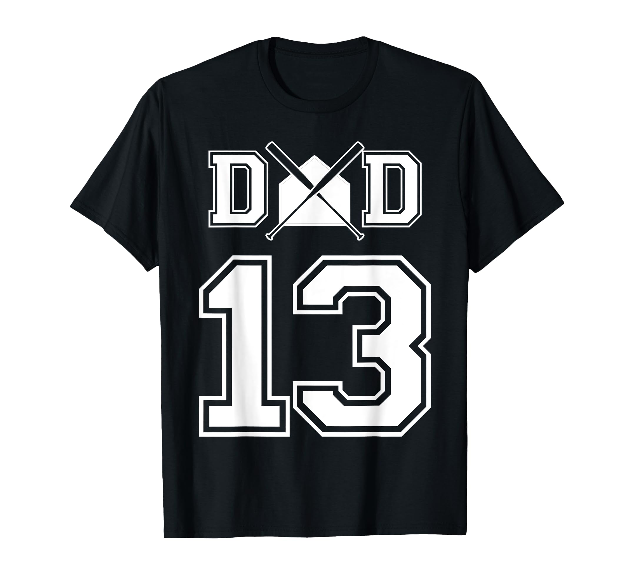 Number 13 Players Biggest Fan Baseball T-Shirt - Minimalist Print Unisex - T-Shirt, Sweatshirt, Hoodie
