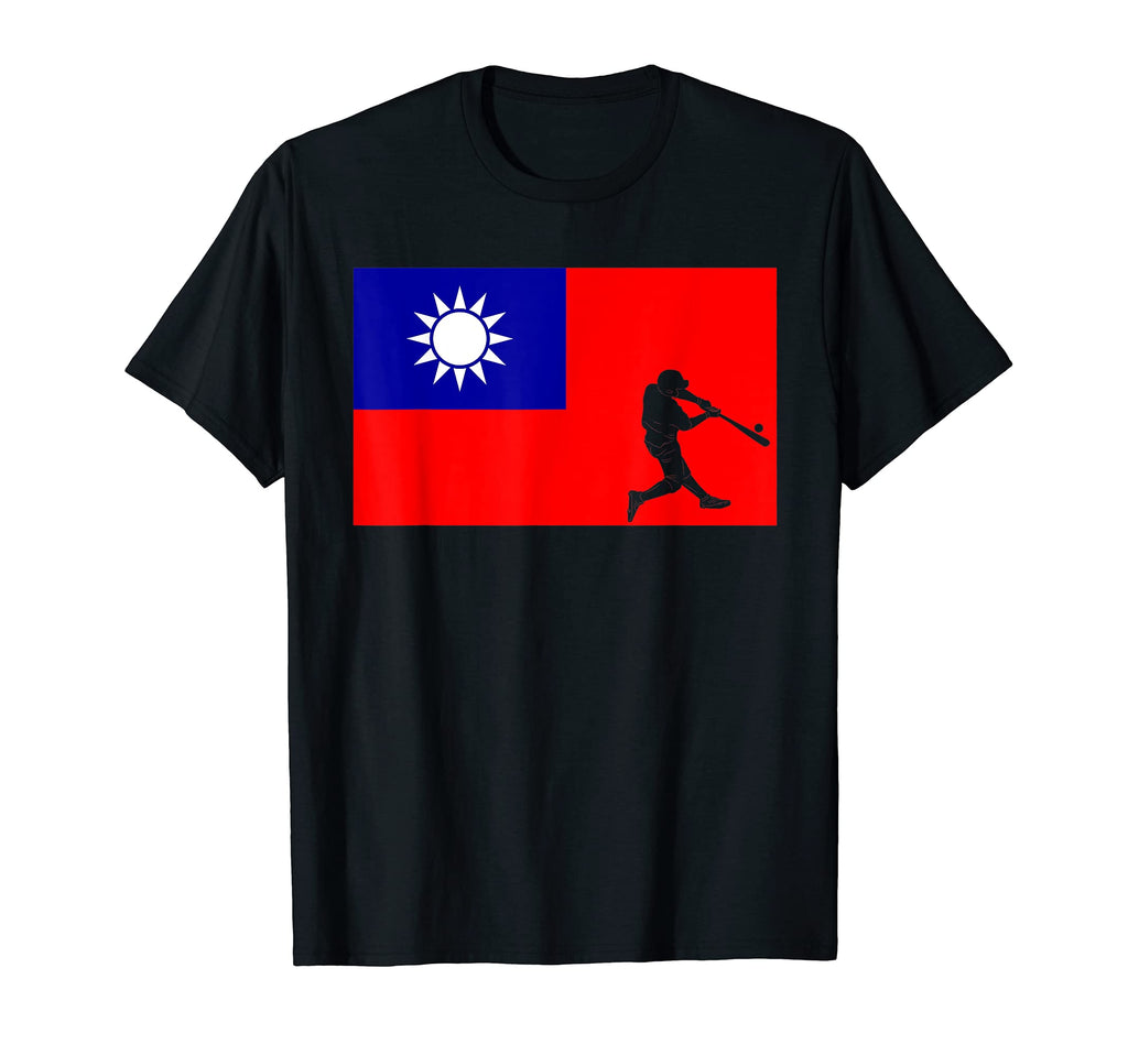 Baseball League Taiwan Flag Asian National T-Shirt - Trendy Graphic Unisex - T-Shirt, Sweatshirt, Hoodie