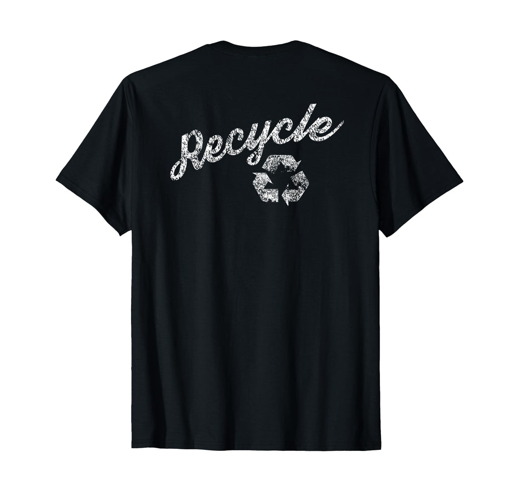 Earth Day Womens Distressed Recycle Logo T-Shirt - Streetwear Style Unisex - T-Shirt, Sweatshirt, Hoodie