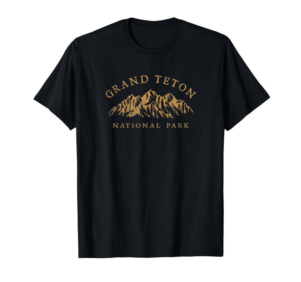 Grand Teton National Park Mountains T-Shirt - Graphic Print for Adults - T-Shirt, Sweatshirt, Hoodie