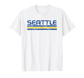 Seattle Washington Weathered Stripe T-Shirt - Unique Graphic for Adults - T-Shirt, Sweatshirt, Hoodie