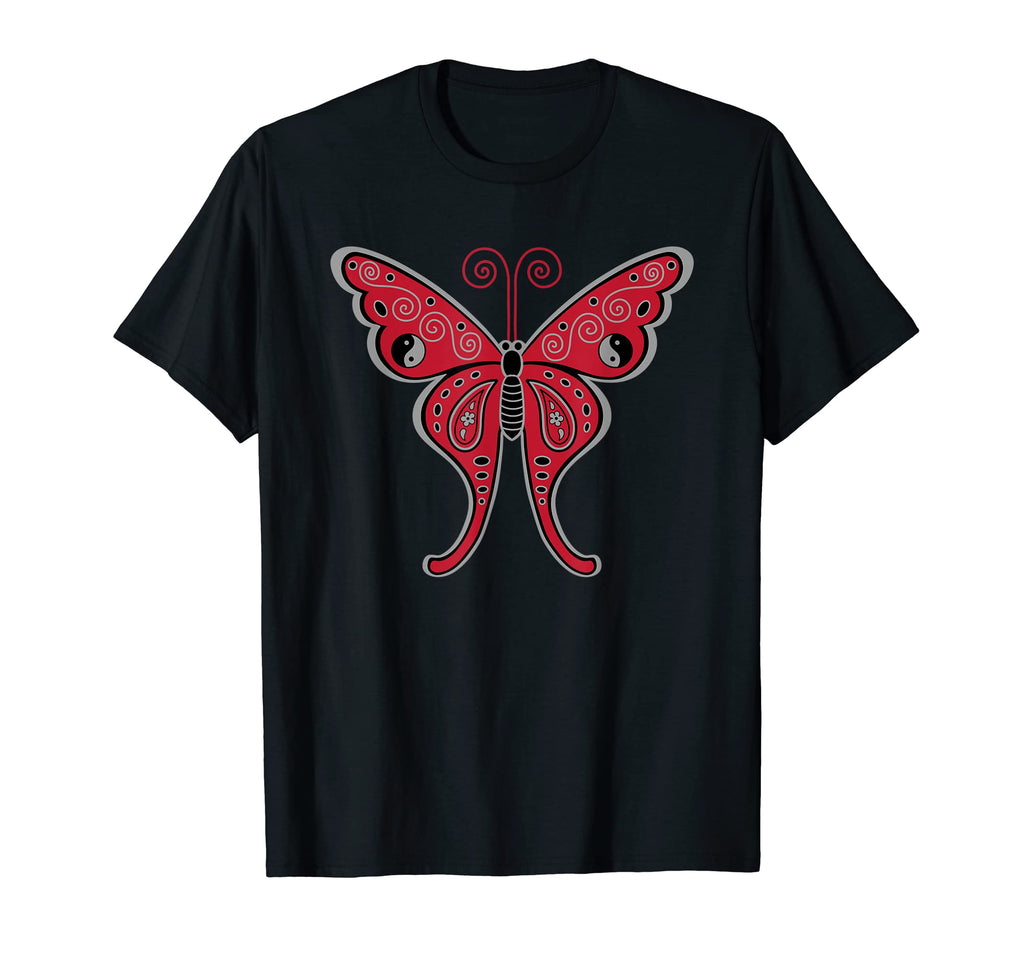 Tattoo Butterfly Y2K Aesthetic T-Shirt - Novelty Apparel Unisex - T-Shirt, Sweatshirt, Hoodie