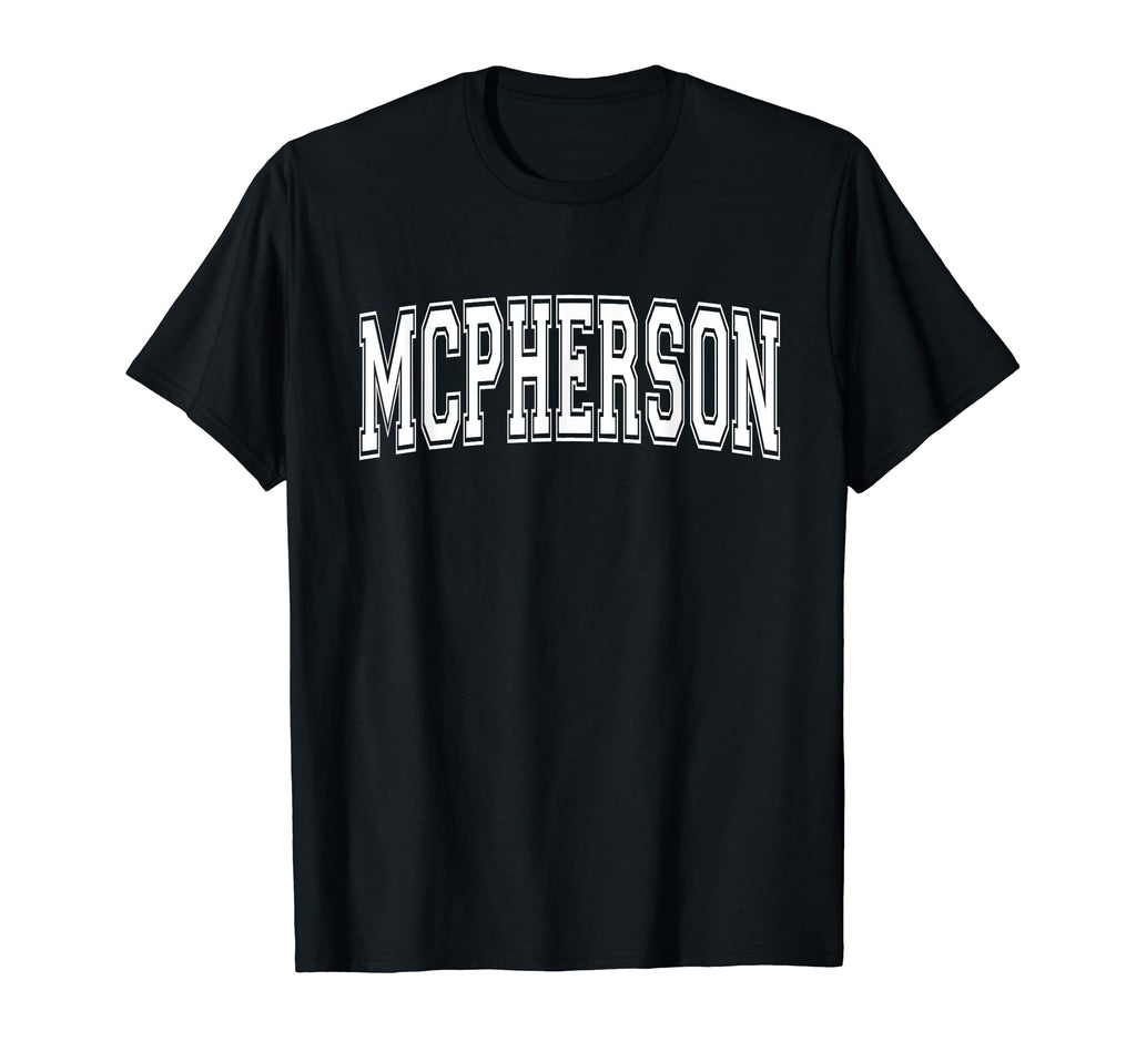 Mcpherson Ks Kansas Usa Sports Varsity T-Shirt - Unique Graphic for Adults - T-Shirt, Sweatshirt, Hoodie