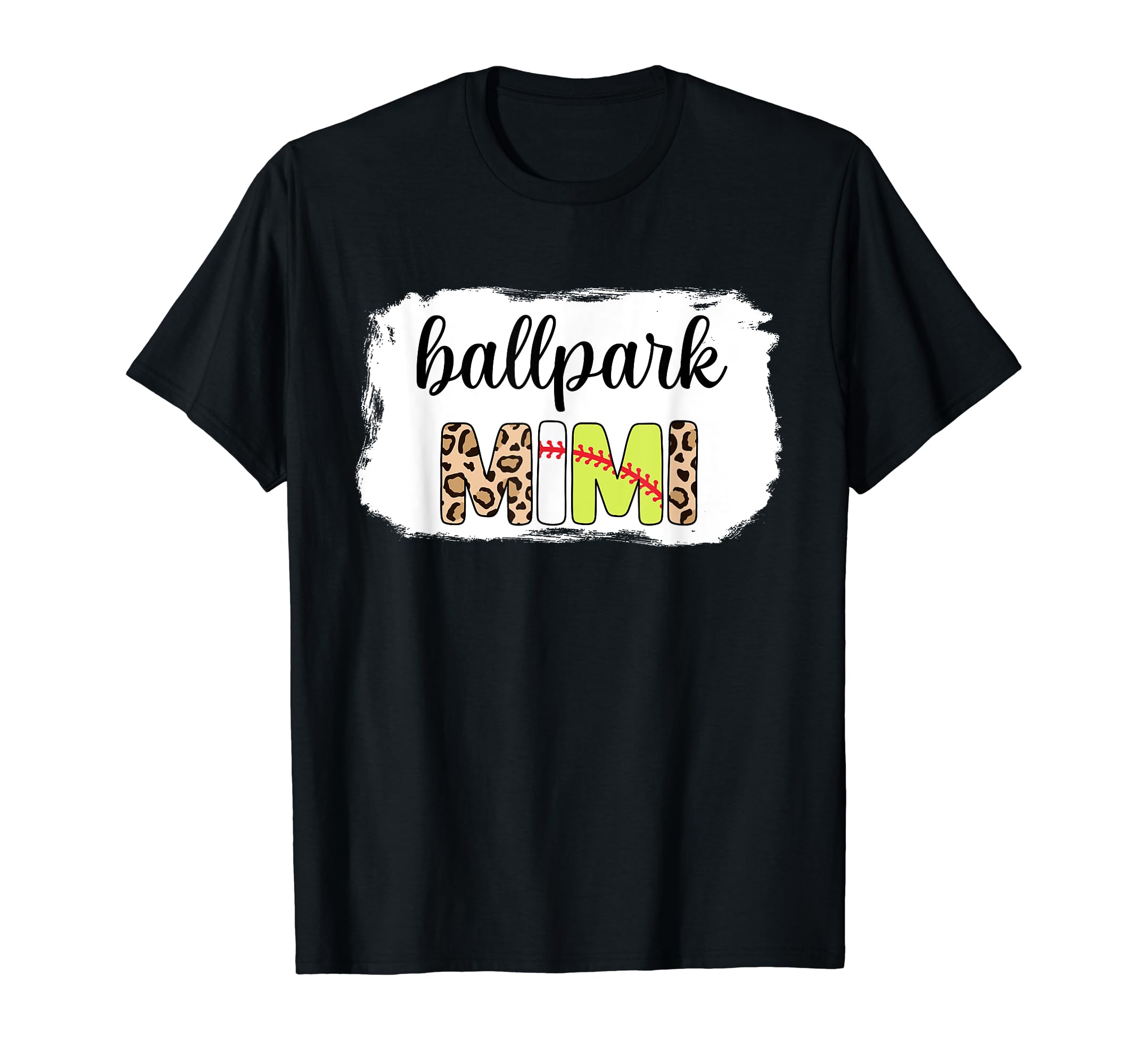 Bleached Ballpark Mimi Baseball T-Shirt - Streetwear Style for Adults - T-Shirt, Sweatshirt, Hoodie