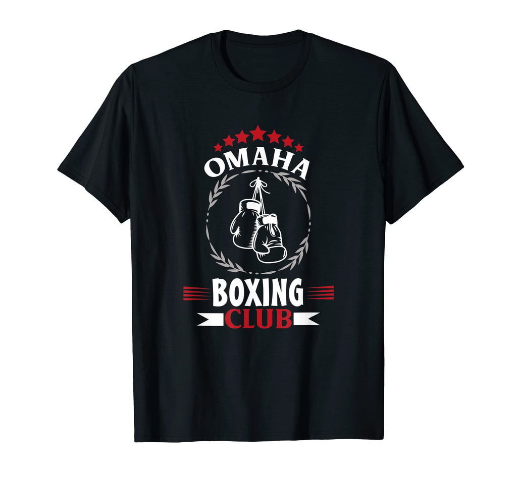 Omaha Boxing Club Distressed Boxer T-Shirt - Custom Art Print Men Women - T-Shirt, Sweatshirt, Hoodie