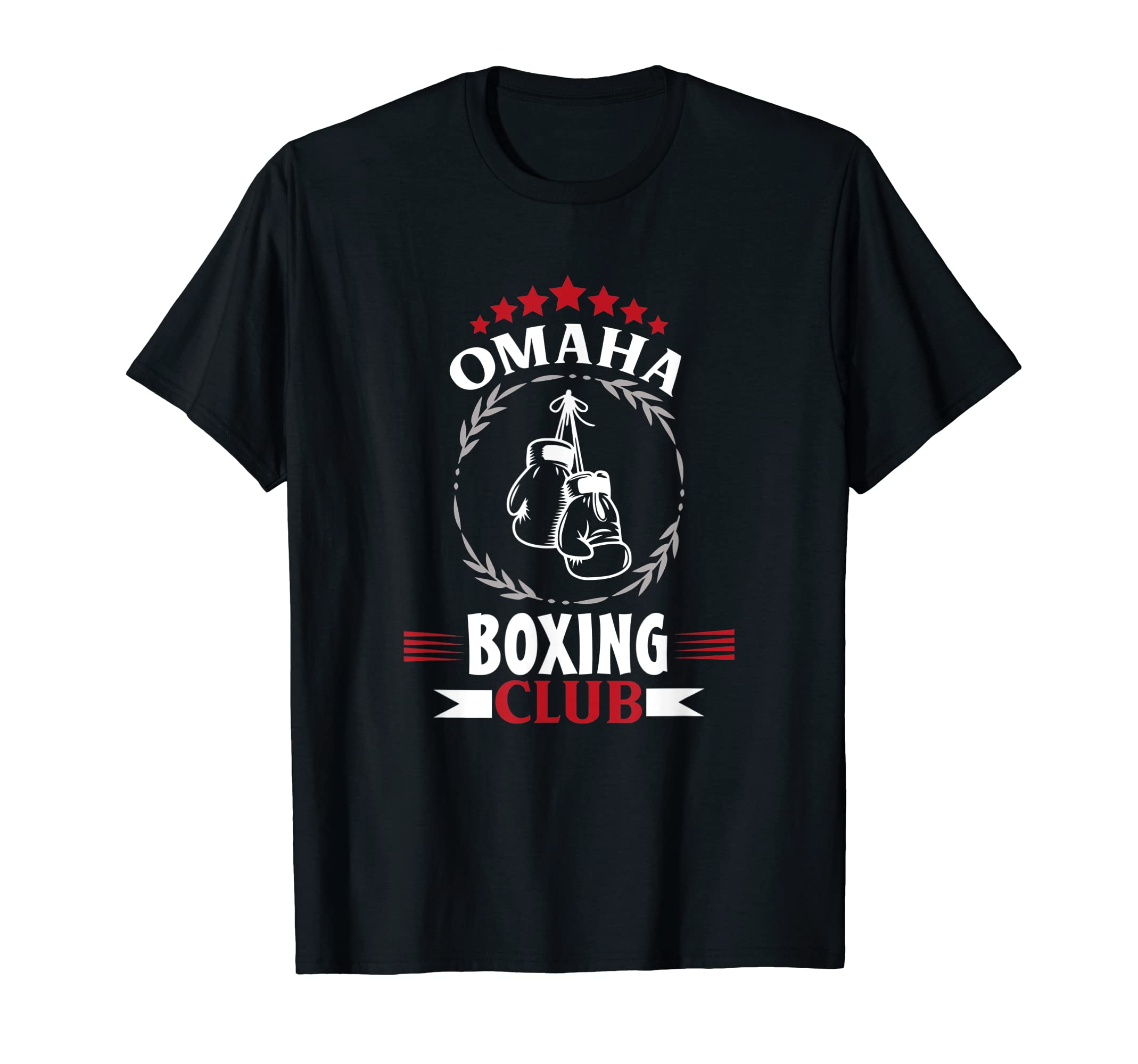 Omaha Boxing Club Distressed Boxer T-Shirt - Custom Art Print Men Women - T-Shirt, Sweatshirt, Hoodie