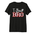 T Ball Bro Leopard Baseball T Ball T-Shirt - Novelty Apparel for Adults - T-Shirt, Sweatshirt, Hoodie