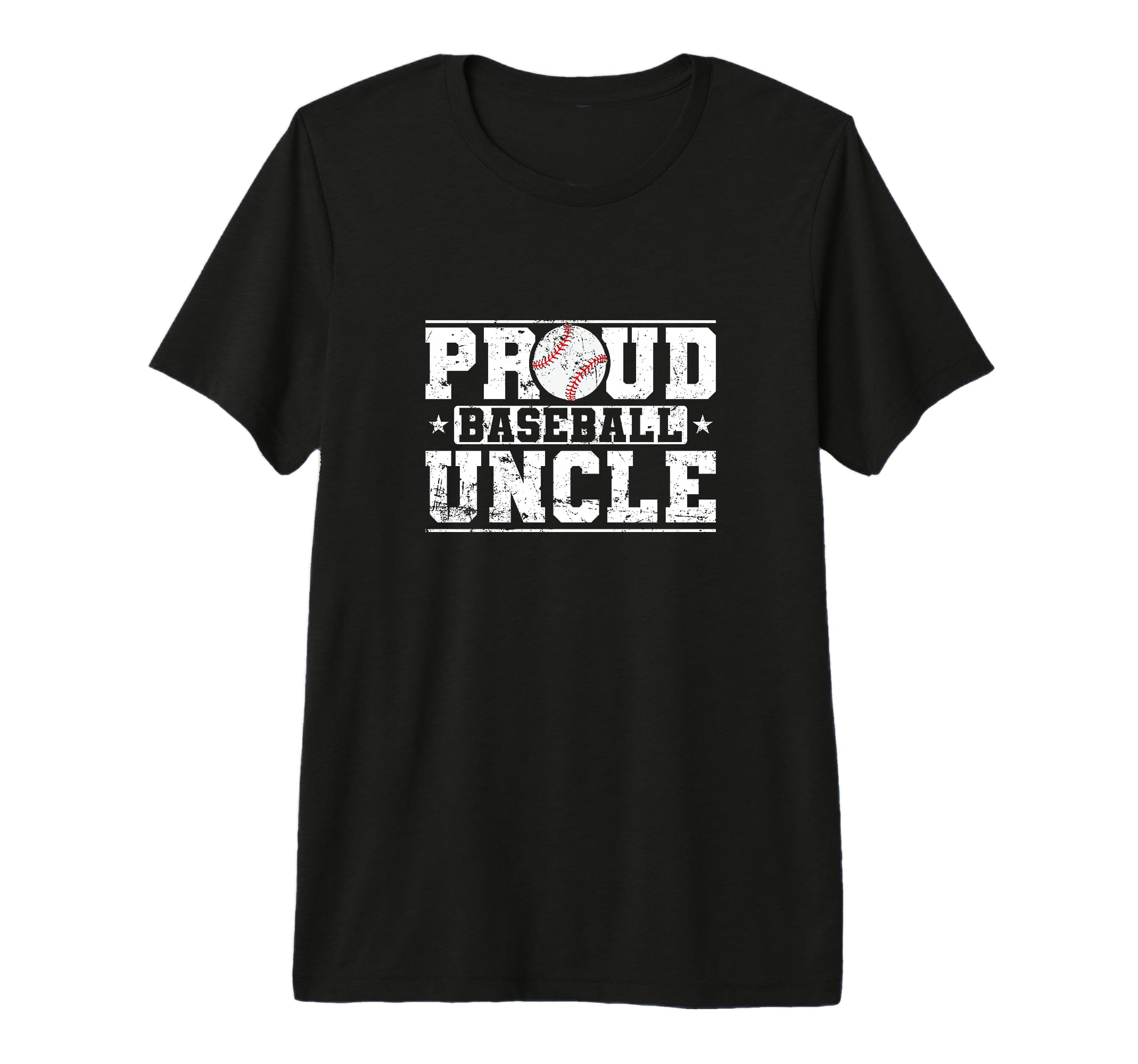 Proud Baseball Uncle Sports Tri T-Shirt - Aesthetic Graphic for Adults - T-Shirt, Sweatshirt, Hoodie