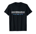 Inverness Scotland 70S 80S Type T-Shirt - Minimalist Print Men Women - T-Shirt, Sweatshirt, Hoodie