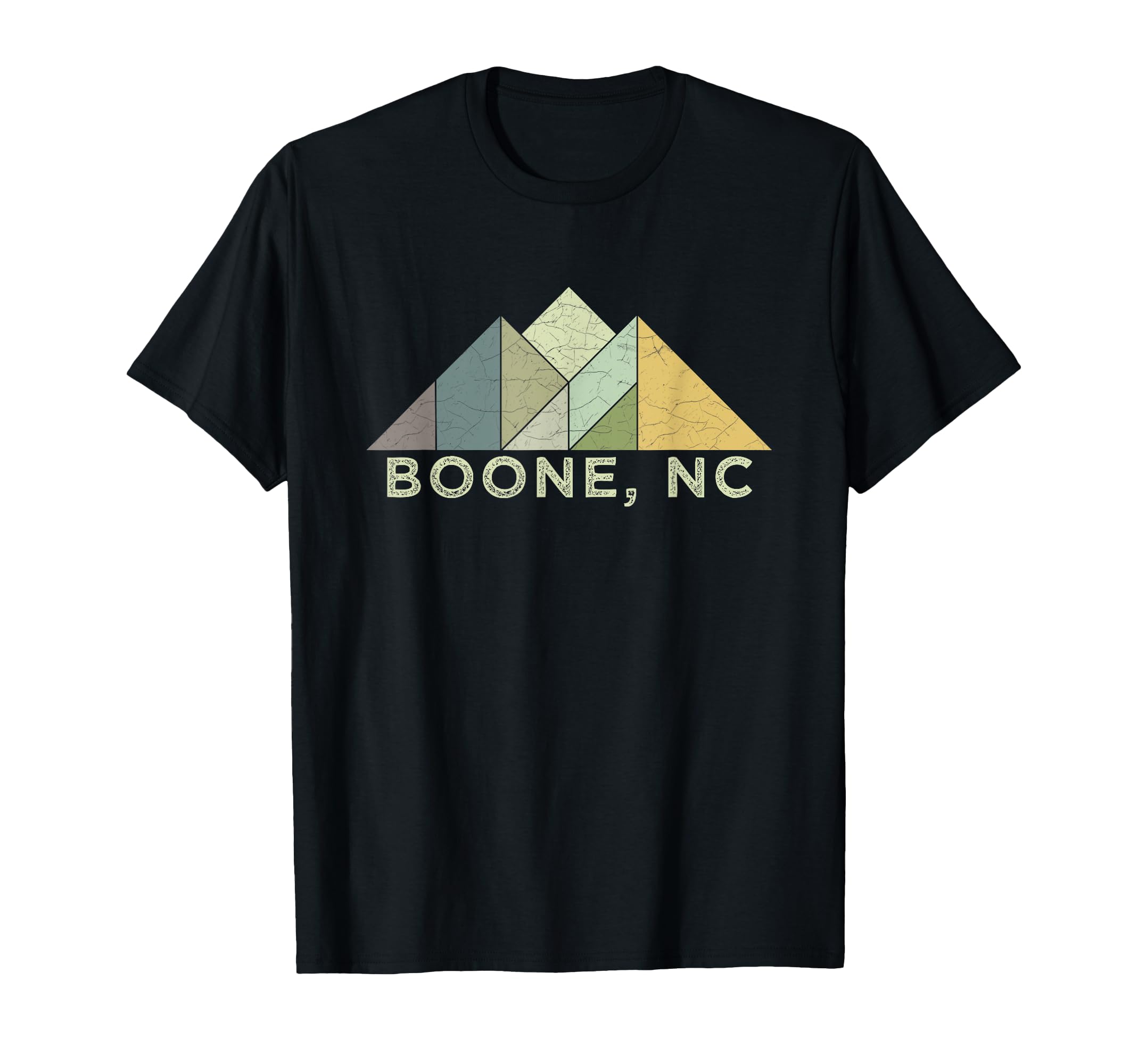Boone North Carolina Distressed T-Shirt - Novelty Apparel Unisex - T-Shirt, Sweatshirt, Hoodie