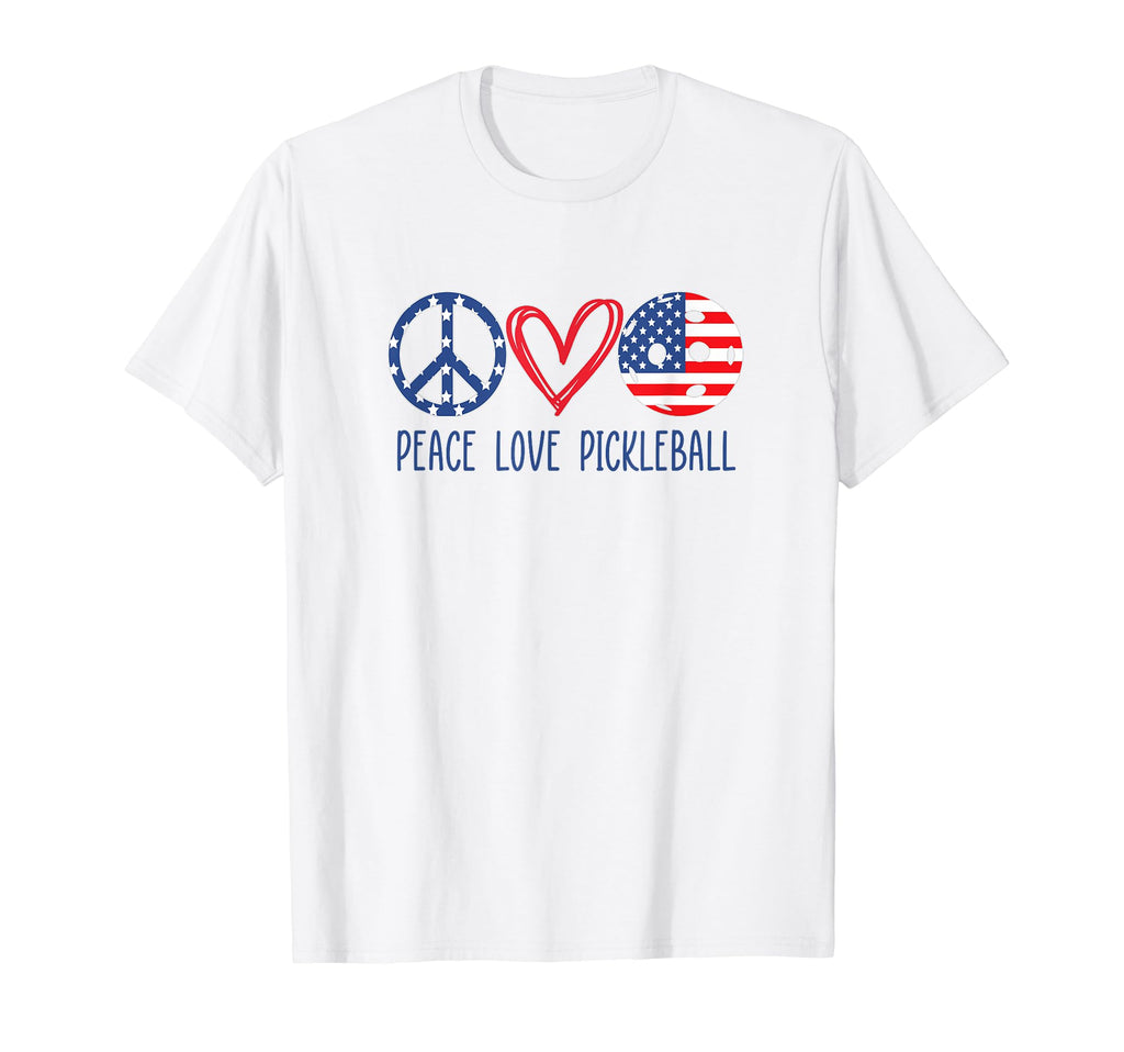 Pickleball 4Th July Summer T-Shirt - Casual Everyday Wear for Adults - T-Shirt, Sweatshirt, Hoodie