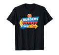 Johnny Rockets Direction Sign Fast Food T-Shirt - Aesthetic Graphic Unisex - T-Shirt, Sweatshirt, Hoodie