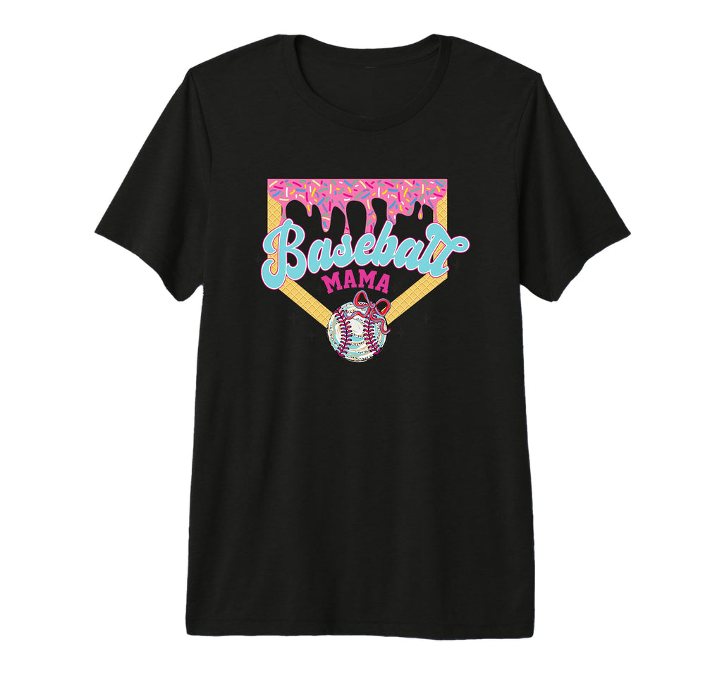 Baseball Mama Delightful Sporting T-Shirt - Unique Graphic for Adults - T-Shirt, Sweatshirt, Hoodie