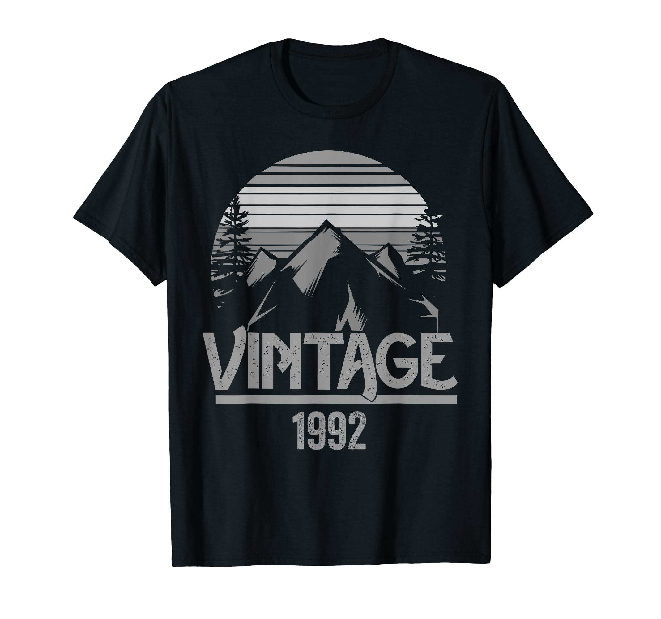 1992 Mountain Tip 27Th Birthday 27 Year T-Shirt - Graphic Print for Adults - T-Shirt, Sweatshirt, Hoodie