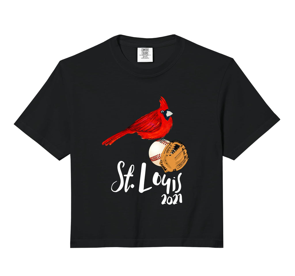Saint Louis Red Cardinal Dress 2021 Sweatshirt - Novelty Apparel Unisex - T-Shirt, Sweatshirt, Hoodie