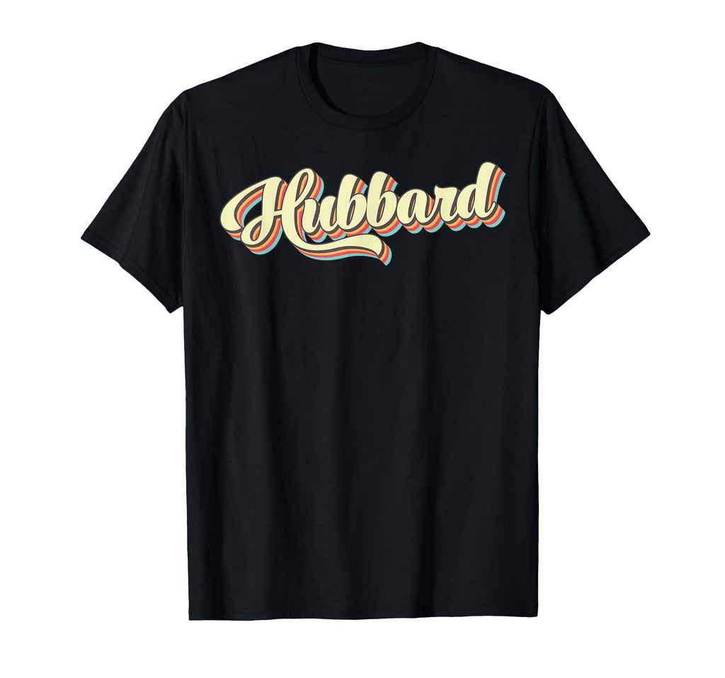 Hubbard Art Baseball Font T-Shirt - Casual Everyday Wear for Adults - T-Shirt, Sweatshirt, Hoodie