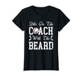 Womens Dibs Coach Beard Baseball T-Shirt - Unique Graphic for Adults - T-Shirt, Sweatshirt, Hoodie