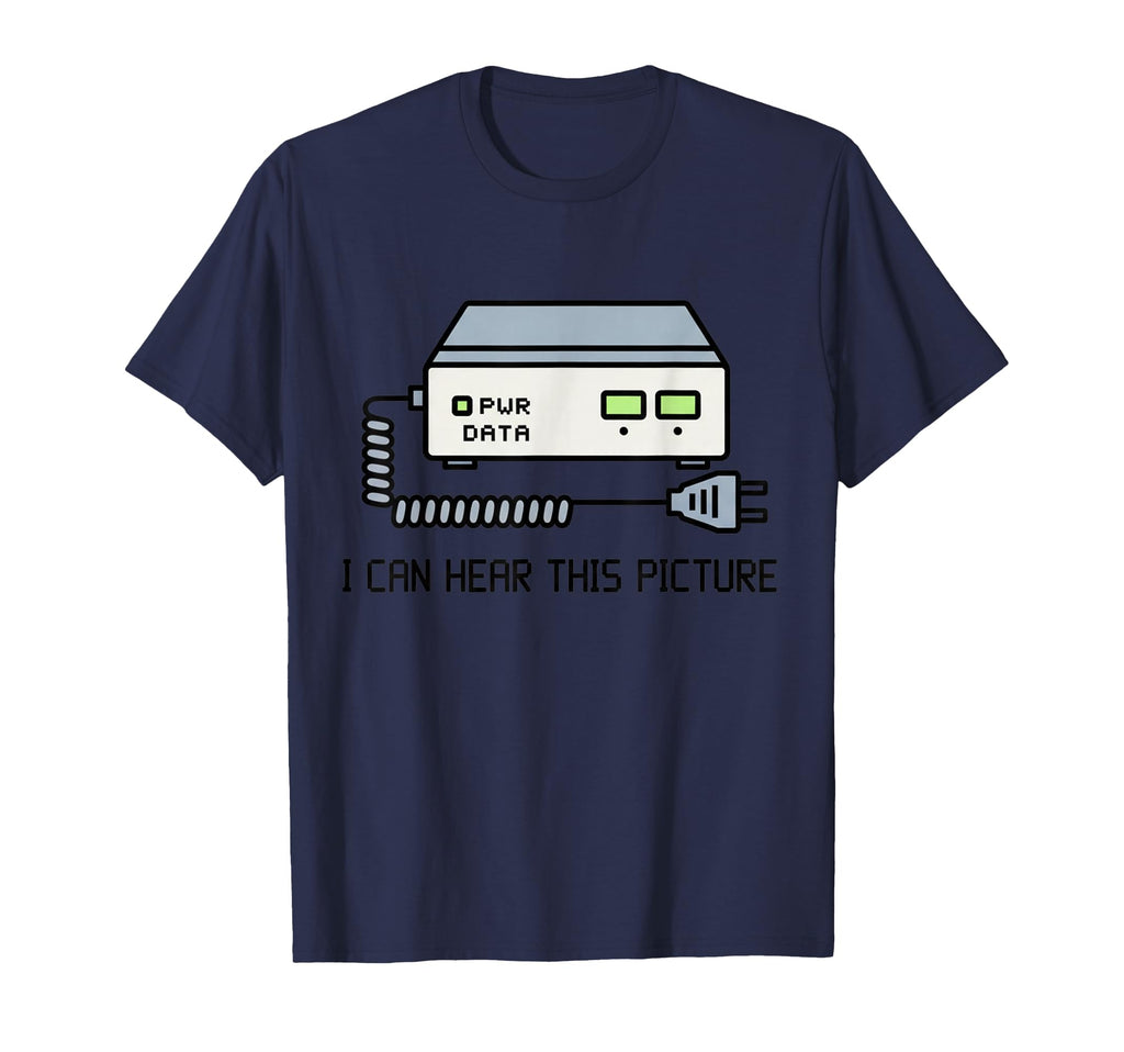 Dial Up Modem 90S Internet Memory T-Shirt - Casual Everyday Wear for Adults - T-Shirt, Sweatshirt, Hoodie