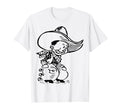 Cowboy Cartoon T-Shirt - Streetwear Style Men Women - T-Shirt, Sweatshirt, Hoodie