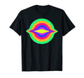 Drippy Yoga Trippy Glitch Multicolor T-Shirt - Minimalist Print for Adults - T-Shirt, Sweatshirt, Hoodie
