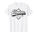 Boston Massachusetts Distressed 70S T-Shirt - Aesthetic Graphic for Adults - T-Shirt, Sweatshirt, Hoodie