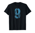 Baseball Softball Mom 9 Number Distressed T-Shirt - Graphic Print Unisex - T-Shirt, Sweatshirt, Hoodie