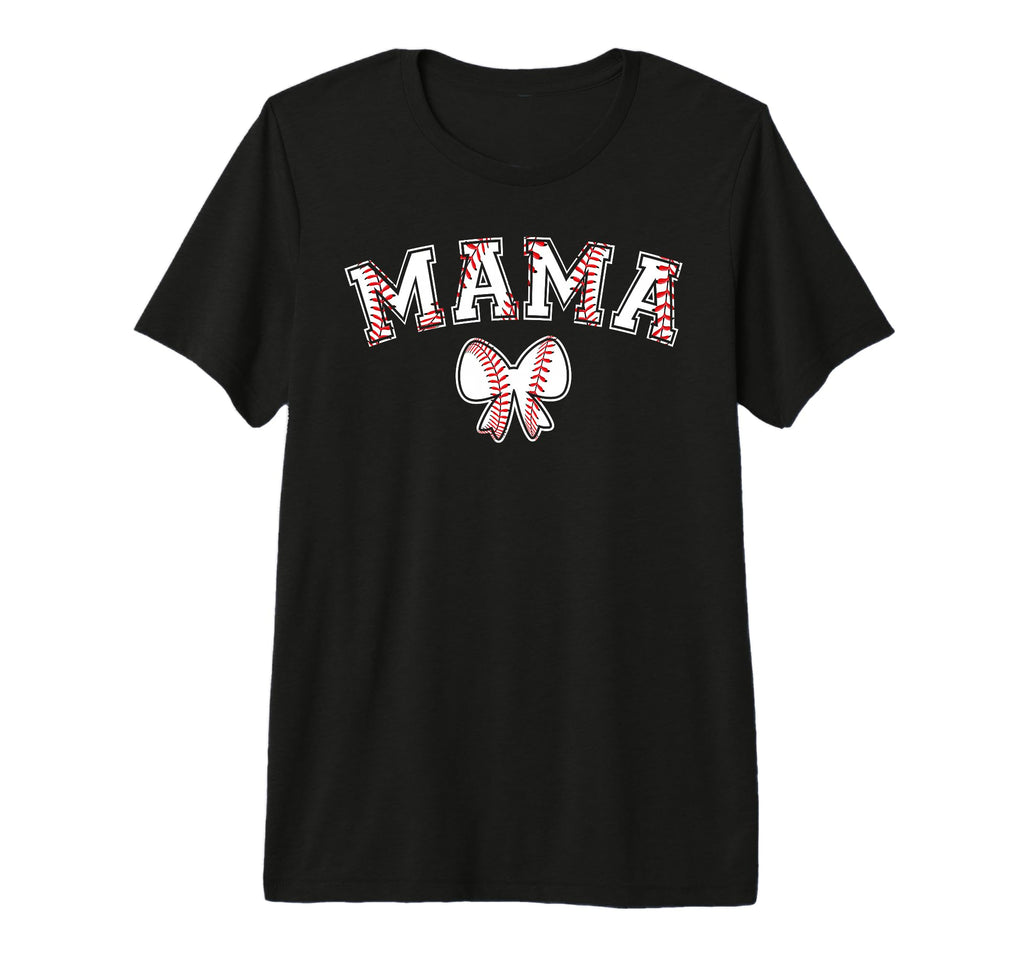 Baseball Mama Sports Player Baseball Mom T-Shirt - Graphic Print Men Women - T-Shirt, Sweatshirt, Hoodie