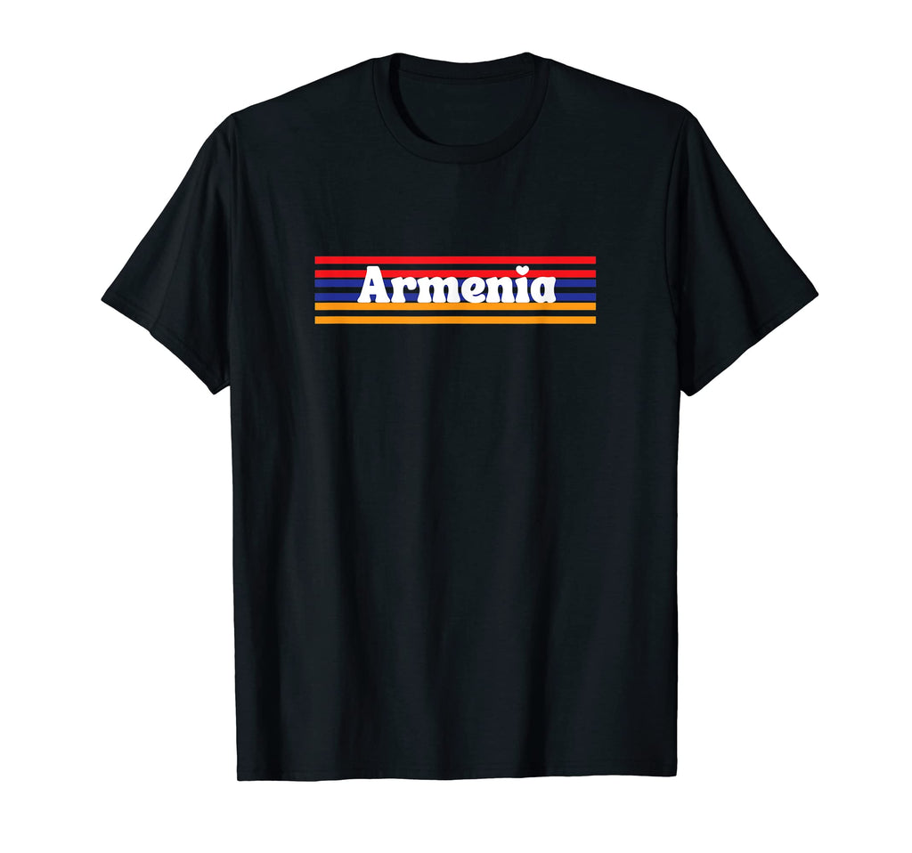 Armenian Pride Armenia Flag Colors T-Shirt - Custom Art Print Men Women - T-Shirt, Sweatshirt, Hoodie