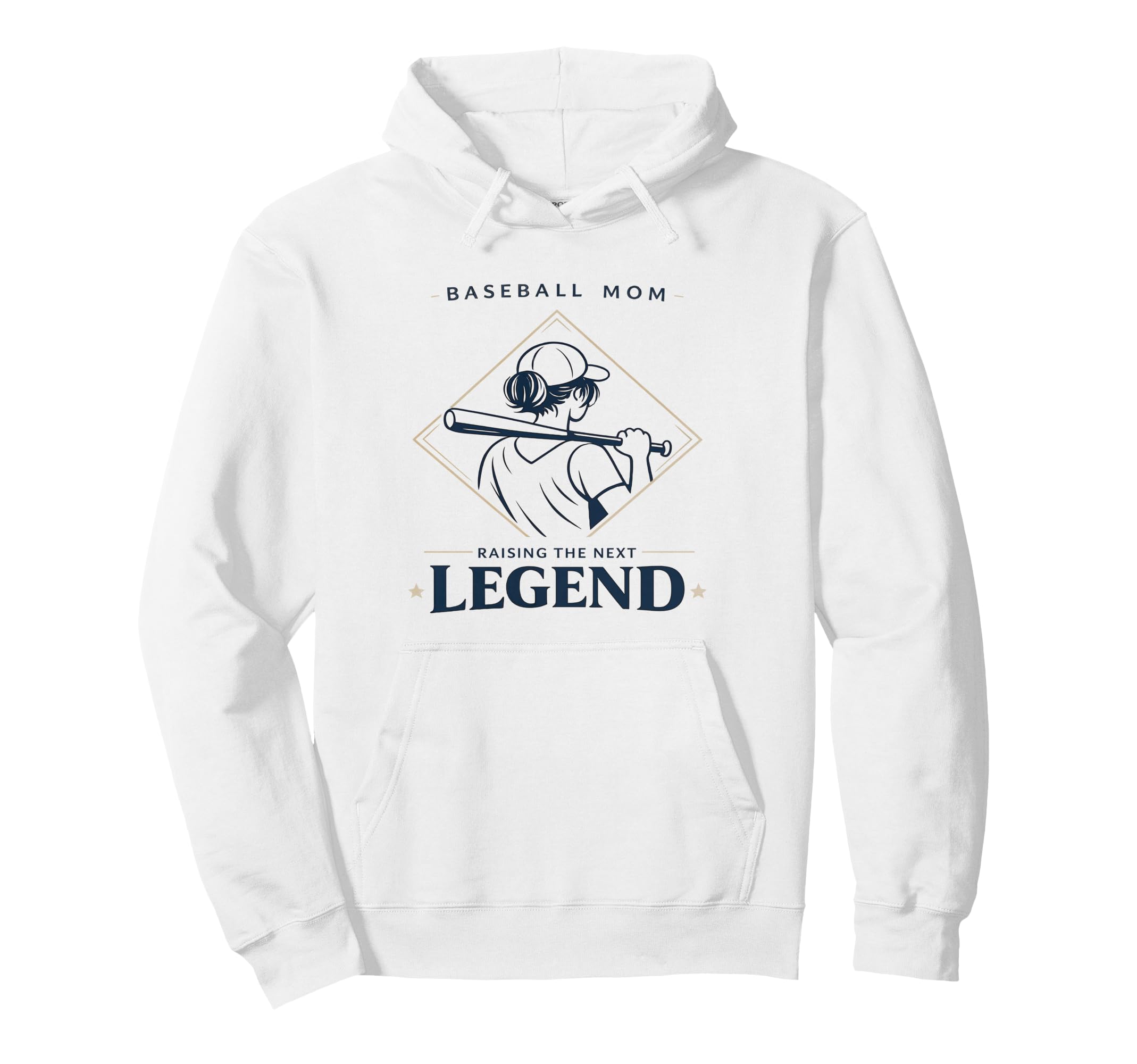 Baseball Mom Raising Next Baseball Hoodie - Fun Novelty Design Men Women - T-Shirt, Sweatshirt, Hoodie