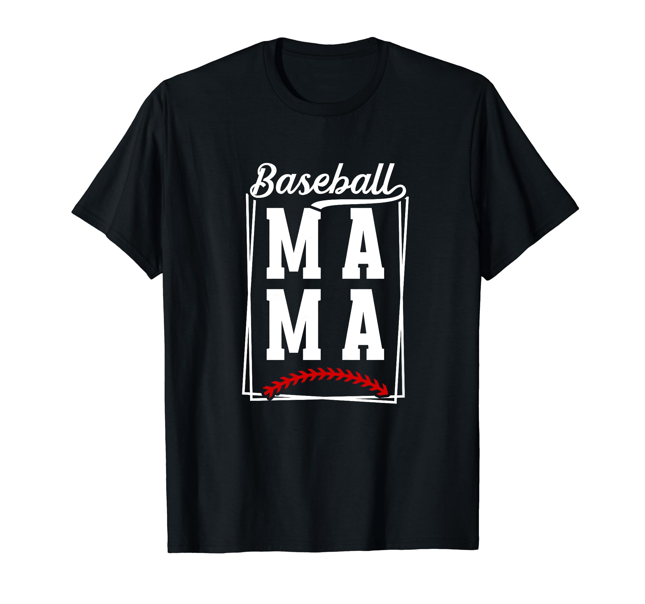 Baseball Mama Baseball Mom Baseball T-Shirt - Trendy Graphic for Adults - T-Shirt, Sweatshirt, Hoodie