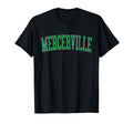 Mercerville Nj Distressed Green T-Shirt - Novelty Apparel for Adults - T-Shirt, Sweatshirt, Hoodie