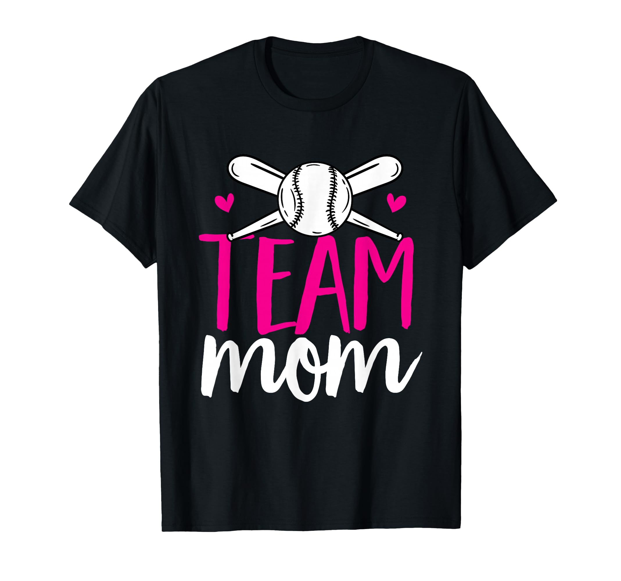 Baseball Team Mom T-Shirt - Trendy Graphic Unisex - T-Shirt, Sweatshirt, Hoodie