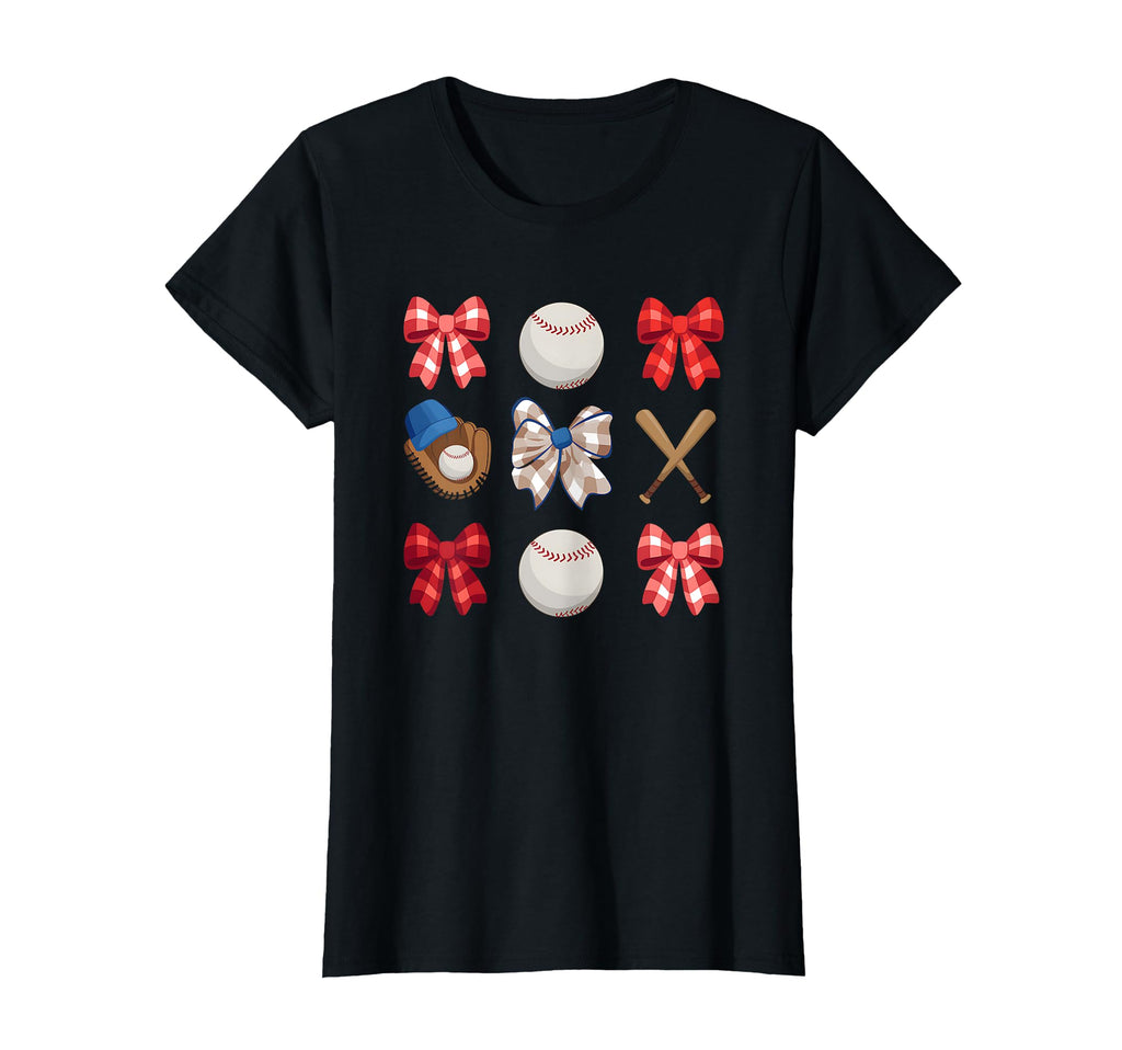 Baseball Sister Coquette Bow Mothers Day T-Shirt - Trendy Graphic Unisex - T-Shirt, Sweatshirt, Hoodie
