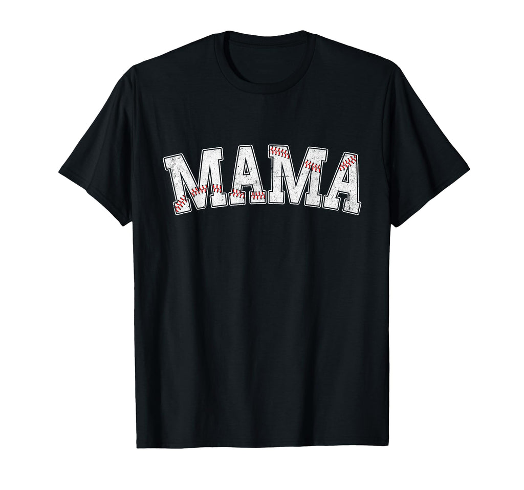 Baseball Mama Mothers Day Funny Baseball T-Shirt - Unique Graphic Unisex - T-Shirt, Sweatshirt, Hoodie