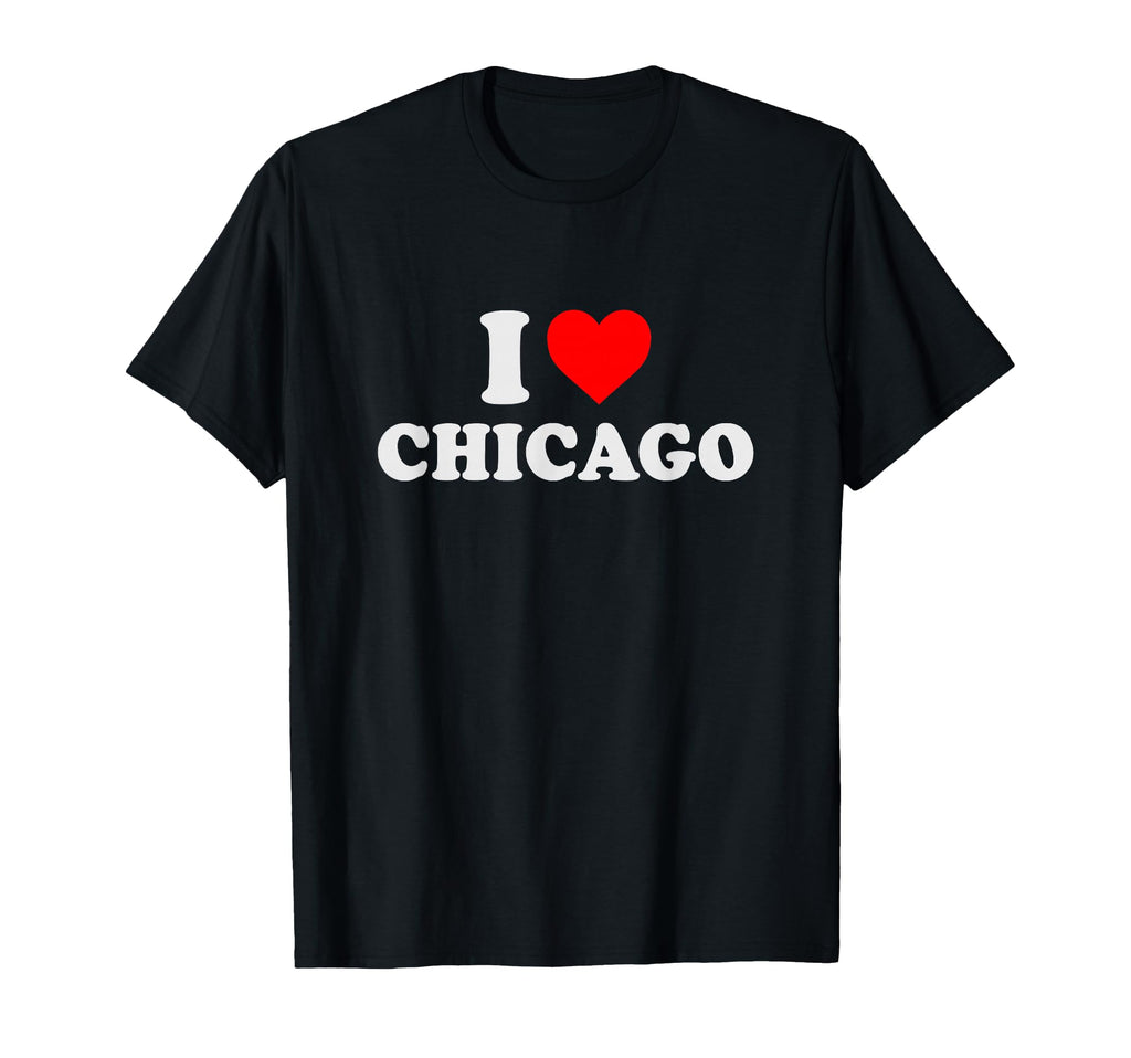 I Love Chicago Distressed Windy T-Shirt - Aesthetic Graphic for Adults - T-Shirt, Sweatshirt, Hoodie