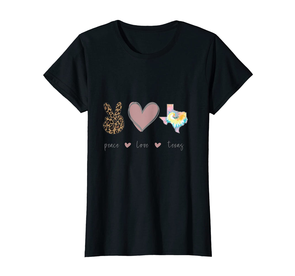 Womens Peace Love Texas T-Shirt - Unique Graphic Men Women - T-Shirt, Sweatshirt, Hoodie
