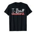 T Ball Grandma Leopard Baseball T Ball T-Shirt - Trendy Graphic Unisex - T-Shirt, Sweatshirt, Hoodie