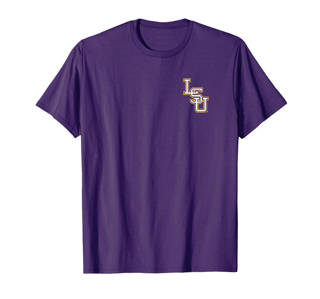Lsu Tigers Front Back Baseball T-Shirt - Aesthetic Graphic for Adults - T-Shirt, Sweatshirt, Hoodie