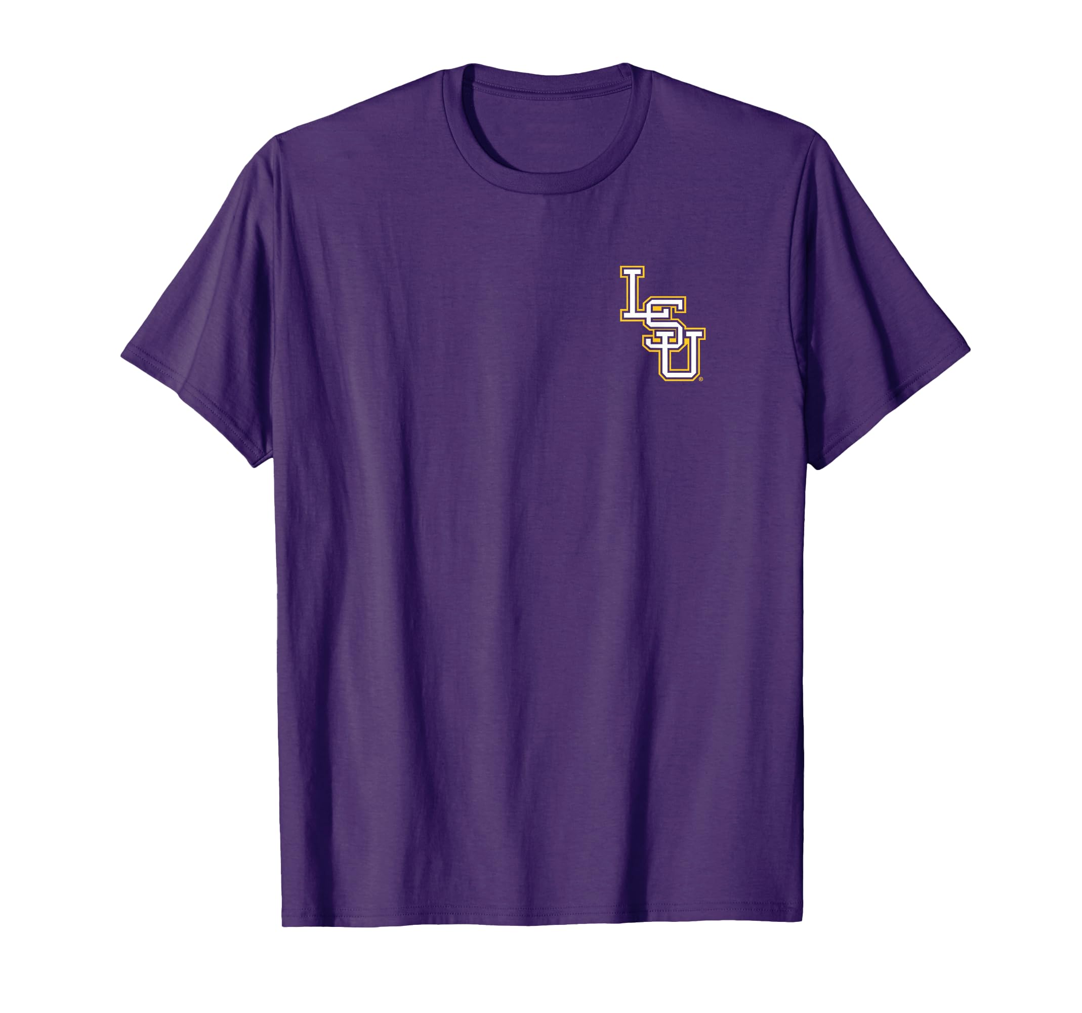 Lsu Tigers Front Back Baseball T-Shirt - Aesthetic Graphic for Adults - T-Shirt, Sweatshirt, Hoodie