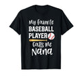 Baseball Grandma My Favorite Player T-Shirt - Minimalist Print Unisex - T-Shirt, Sweatshirt, Hoodie