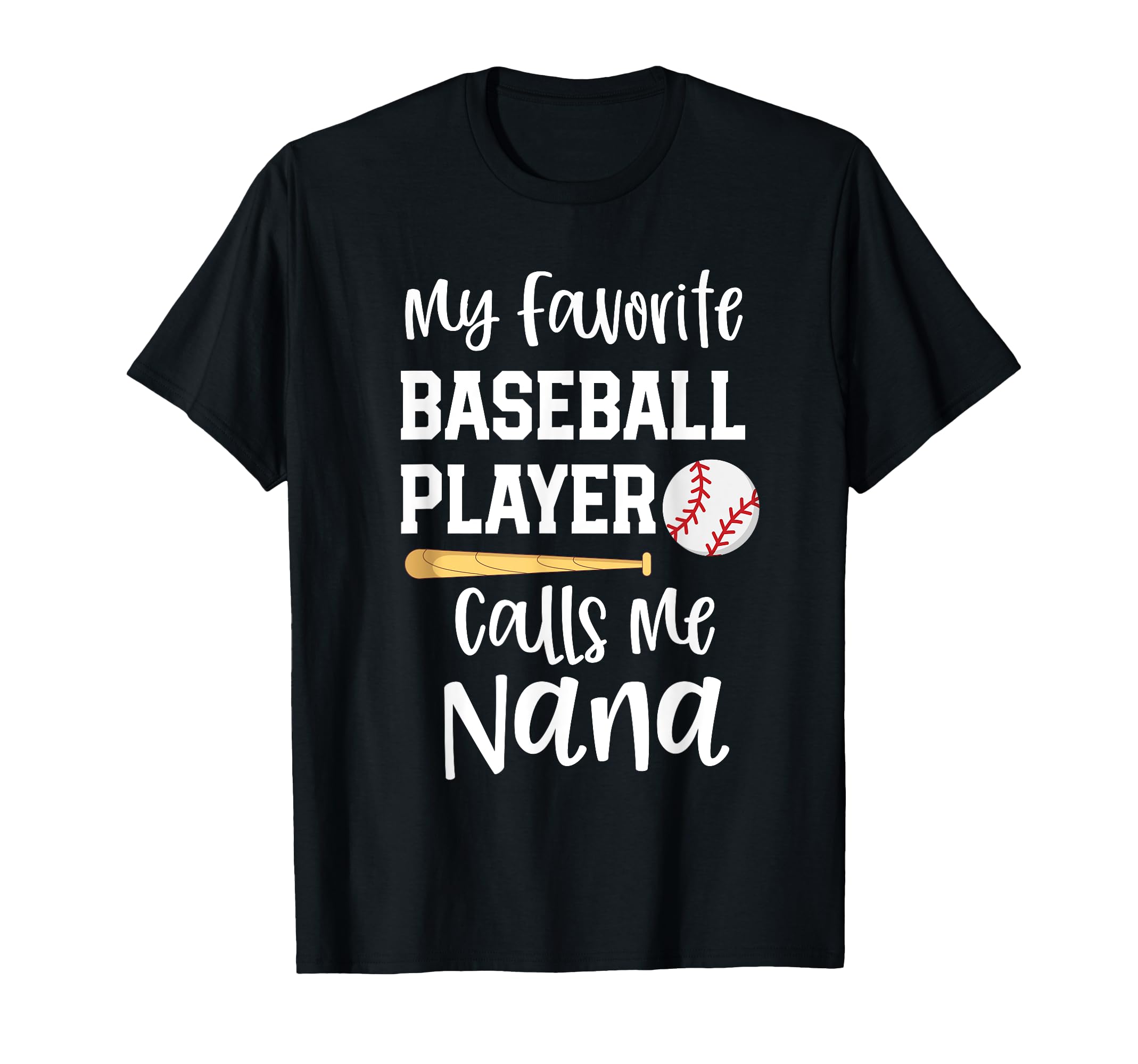 Baseball Grandma My Favorite Player T-Shirt - Minimalist Print Unisex - T-Shirt, Sweatshirt, Hoodie